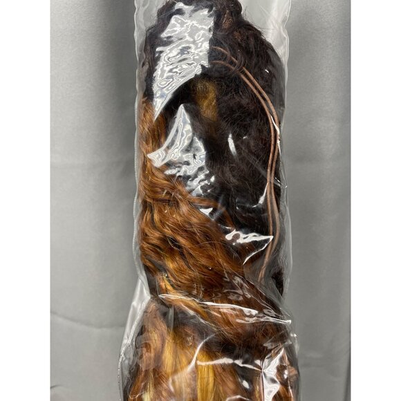 Sens Sens Women's Ponytail Curly Brown, Honey, Blonde 27" SKU 2127 - Picture 2 of 5